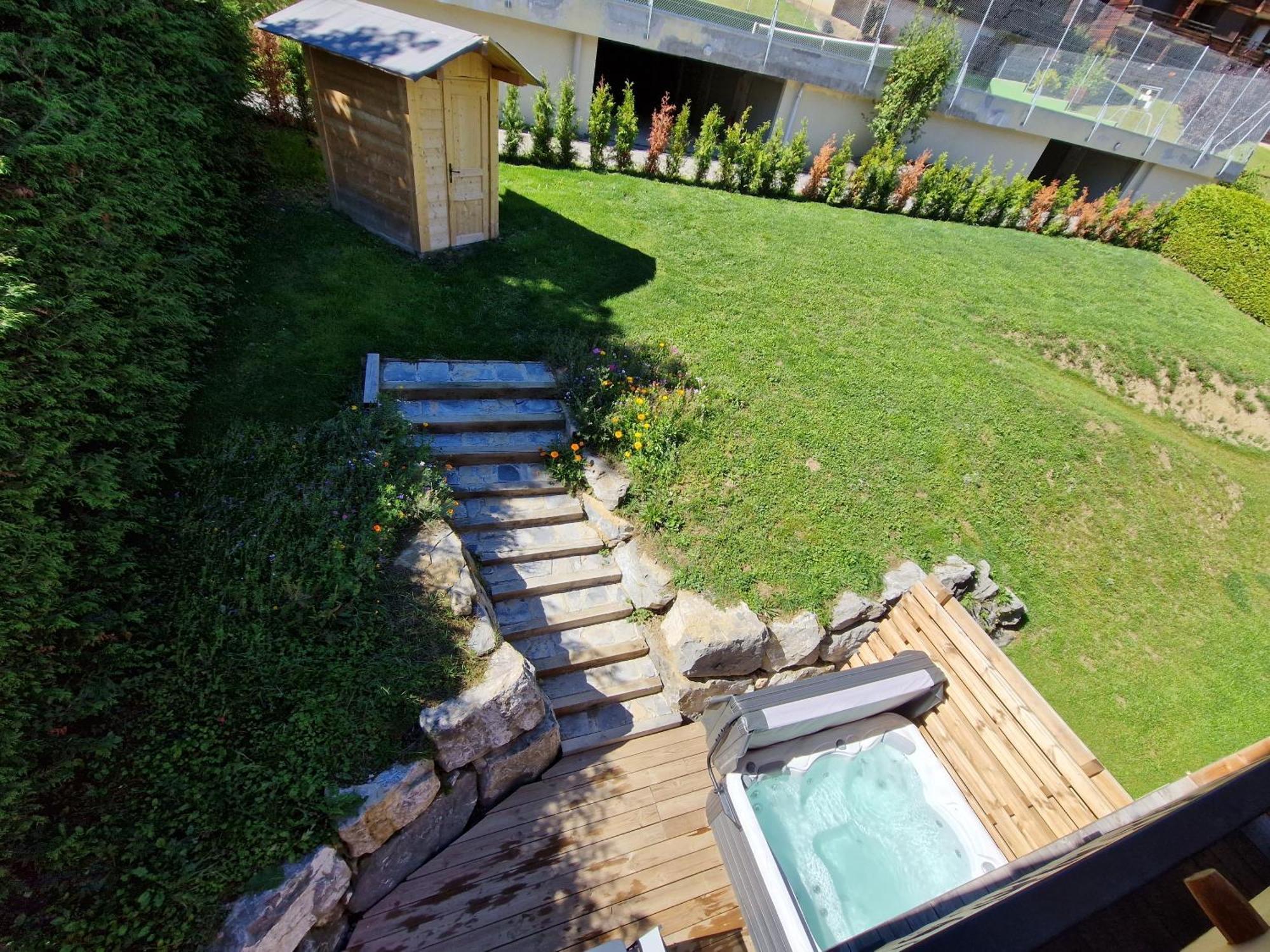 Chalet Delphinette - Spa Privatif Morzine Exterior foto